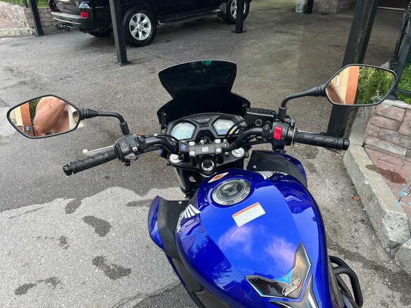2014 Honda CB 650F, синий, 760000 рублей - вид 11