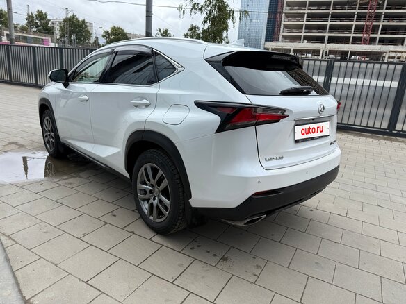 2015 Lexus NX 200t I, белый, 2700000 рублей - вид 6