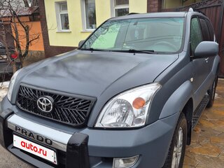2007 Toyota Land Cruiser Prado 120 Series, серый, 1800000 рублей, вид 1