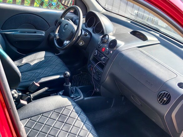 2006 Chevrolet Aveo I, красный, 280000 рублей - вид 6