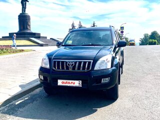 2008 Toyota Land Cruiser Prado 5-speed 120 Series Рестайлинг, чёрный, 2500000 рублей, вид 5