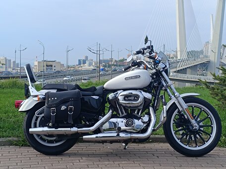 2007 Harley-Davidson Sportster 1200, белый, 533000 рублей, вид 1