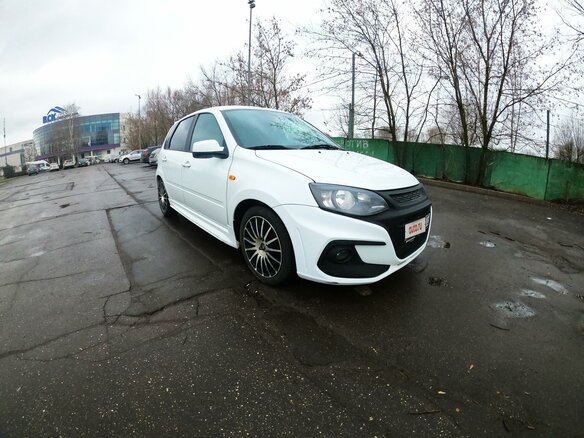 2016 Lada (ВАЗ) Kalina Sport II, белый - вид 1