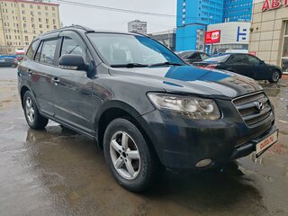 2008 Hyundai Santa Fe II, чёрный, 1100000 рублей, вид 2