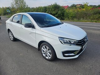 2024 Lada (ВАЗ) Vesta I Рестайлинг (NG), белый, 1450000 рублей, вид 1