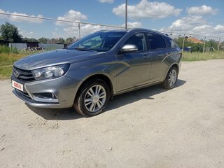 2019 Lada (ВАЗ) Vesta SW I, серый, 970000 рублей, вид 2