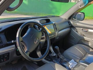 2003 Toyota Land Cruiser Prado 4-speed 120 Series, чёрный, 1820000 рублей, вид 4