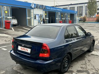 2008 Hyundai Accent ТагАЗ II, синий, 490000 рублей, вид 5