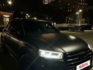 2018 Audi Q5 II (FY), чёрный, 3980000 рублей, вид 3