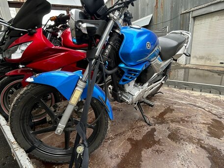 2015 Yamaha YBR125, синий, 260000 рублей, вид 2