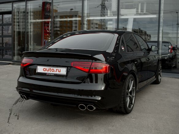 2014 Audi A4 IV (B8) Рестайлинг, чёрный - вид 5