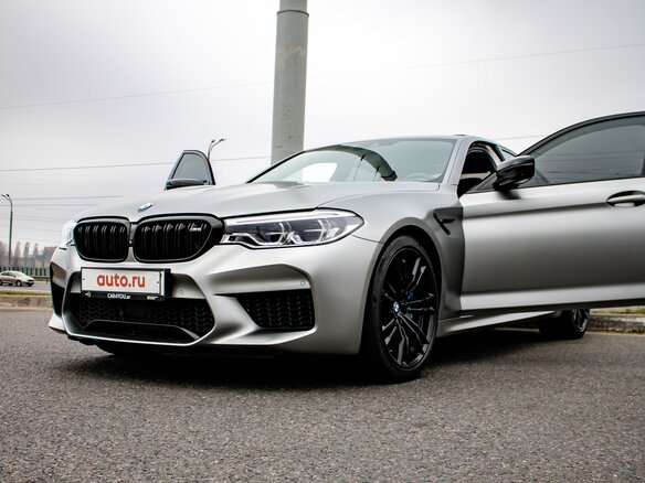 2019 BMW M5 Competition VI (F90), серый - вид 7