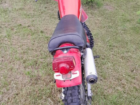 1991 Suzuki DR-Z 125, красный, 130000 рублей, вид 2