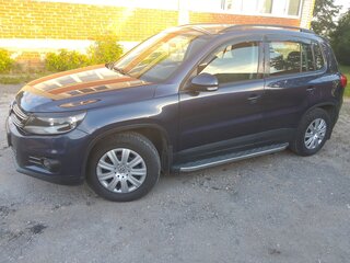 2011 Volkswagen Tiguan I Рестайлинг, синий, 1350000 рублей, вид 5
