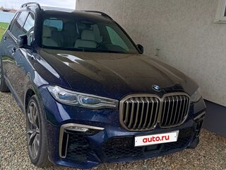 2020 BMW X7 M50d I (G07), синий, 9100000 рублей, вид 4