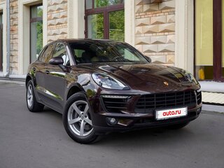 2018 Porsche Macan I, коричневый, 4950000 рублей, вид 4