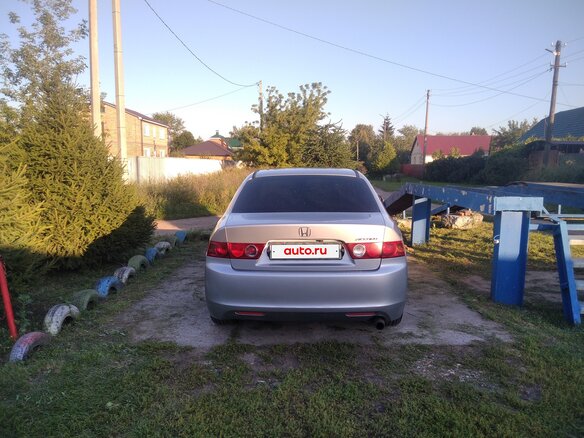 2003 Honda Accord VII, серебристый, 650000 рублей - вид 4