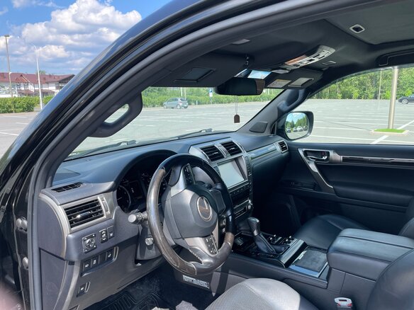 2020 Lexus GX 460 II Рестайлинг 2, чёрный, 8600000 рублей - вид 9