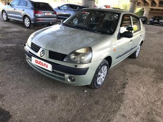 2003 Renault Symbol I Рестайлинг, зелёный, 299997 рублей, вид 1