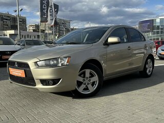 2008 Mitsubishi Lancer X, бежевый, 570000 рублей, вид 1