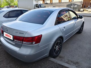2010 Hyundai Sonata V (NF) Рестайлинг, серебристый, 620000 рублей, вид 3