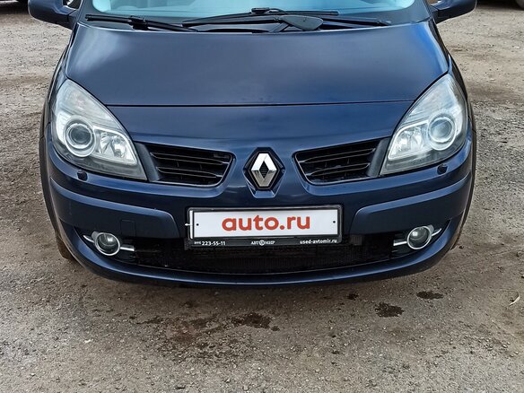 2008 Renault Scenic II Рестайлинг, синий