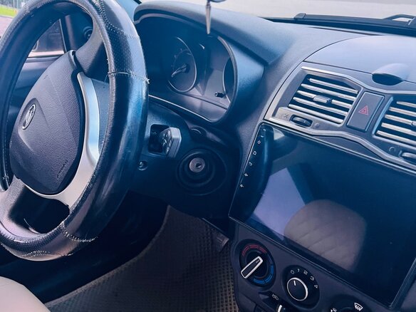 2021 Lada (ВАЗ) Granta I Рестайлинг, серый, 760000 рублей - вид 2