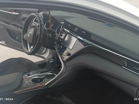 2018 Toyota Camry VIII (XV70), белый, 3350000 рублей - вид 6