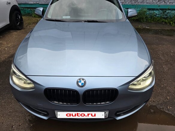 2012 BMW 1 серии 118i II (F20/F21), голубой, 1260000 рублей - вид 4
