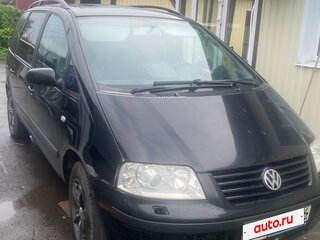 2003 Volkswagen Sharan I Рестайлинг 2, чёрный, 380000 рублей, вид 1