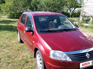 2012 Renault Logan I Рестайлинг, красный, 570000 рублей, вид 1