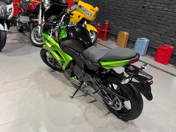 2013 Kawasaki ER-6F (Ninja 650R), зелёный, 445000 рублей - вид 8