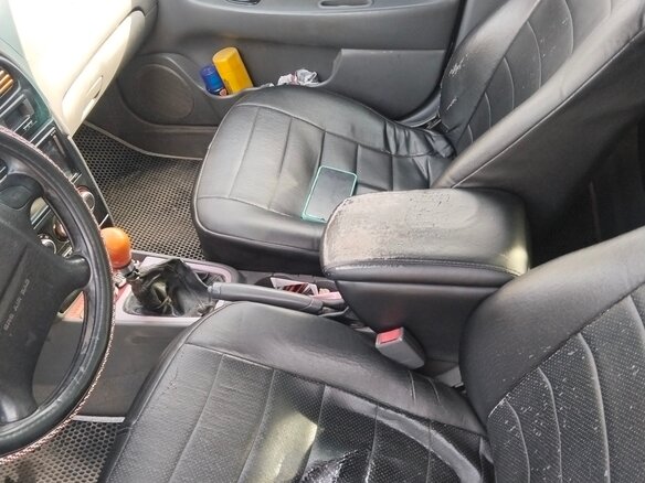 2008 Kia Spectra I Рестайлинг 2, чёрный, 270000 рублей - вид 3
