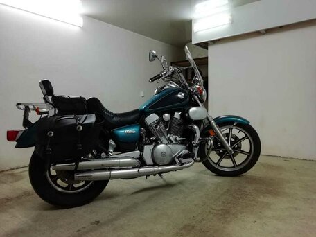 1995 Kawasaki VN1500 Vulcan, зелёный, 430000 рублей, вид 3