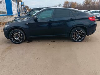 2013 BMW X6 M50d I (E71) Рестайлинг, синий, 2700000 рублей, вид 2