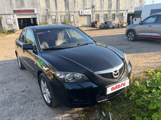 2007 Mazda 3 I (BK) Рестайлинг, чёрный, 550000 рублей, вид 2