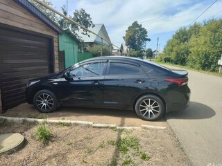 2018 Hyundai Solaris II, чёрный, 1220000 рублей, вид 5