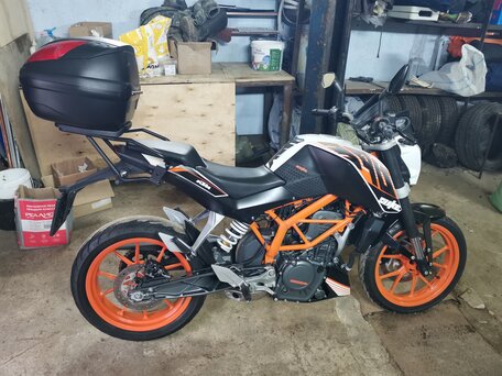 2013 KTM 390 Duke, оранжевый, 315000 рублей, вид 2