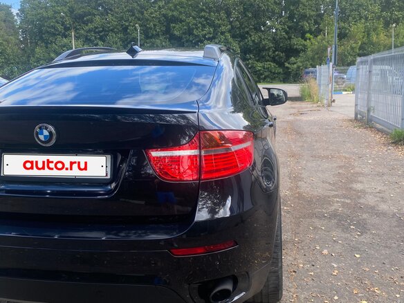 2010 BMW X6 35i 8-speed I (E71), чёрный, 1770000 рублей - вид 9