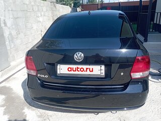 2011 Volkswagen Polo V, чёрный, 750000 рублей, вид 3