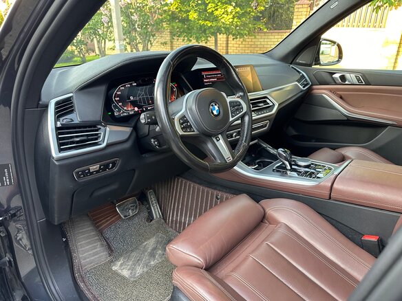 2020 BMW X5 30d IV (G05/G18), серый, 5950000 рублей - вид 9