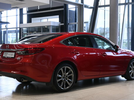 2018 Mazda 6 III (GJ) Рестайлинг, красный, 1899000 рублей, вид 5