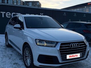 2015 Audi Q7 II (4M), белый, 3665000 рублей, вид 1