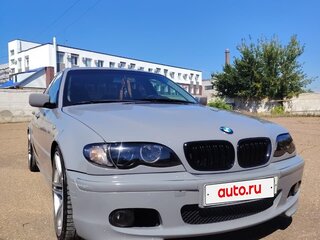 2001 BMW 3 серии 320i IV (E46) Рестайлинг, серебристый, 1000000 рублей, вид 3