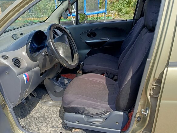 2011 Daewoo Matiz Best I Рестайлинг, бежевый - вид 6