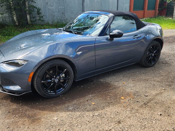 2021 Mazda MX-5 IV (ND), голубой, 2800000 рублей - вид 2