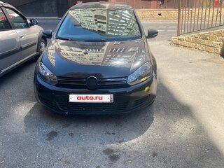 2009 Volkswagen Golf VI, чёрный, 400000 рублей, вид 2