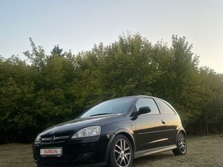2006 Opel Corsa C Рестайлинг, чёрный, 600000 рублей, вид 1