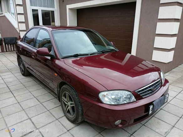 2006 Kia Spectra I Рестайлинг 2, красный, 520000 рублей - вид 9