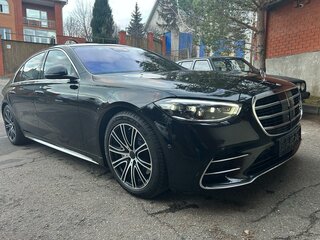 2022 Mercedes-Benz S-Класс 450 Long 4MATIC VII (W223), чёрный, 15400000 рублей, вид 1